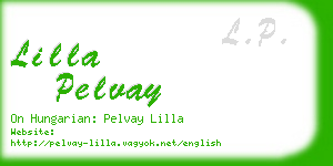 lilla pelvay business card